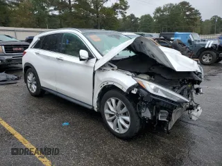 2019 Infiniti QX50 Luxe with VIN 3PCAJ5M37KF103536, listed as a Copart auction lot 78930644 with 48,133 mi miles and Non Repairable. Bid and sale history available at DreamBid. Image 4.