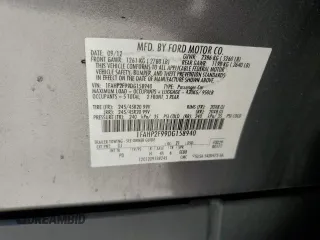 2013 Ford Taurus Limited с VIN 1FAHP2F99DG158940, выставлен на аукционе Copart как лот 66111234 с пробегом 208 640 миль миль и Списание • Salvage title. История ставок и продаж доступна на DreamBid. Изображение 14.