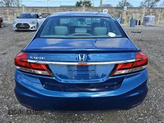 2015 Honda Civic LX with VIN 19XFB2F50FE033003, listed as a Copart auction lot 52004115 with 127,994 mi miles and Clean Title. Bid and sale history available at DreamBid. Image 6.
