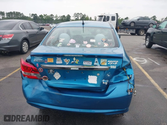 2017 Mitsubishi Mirage ES z VIN ML32F3FJ7HHF07604, wystawiony jako IAAI lot #42411469 z przebiegiem 95 197 mil mil oraz . Historia ofert i sprzedaży dostępna na DreamBid. Obrazek 6.