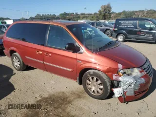 2006 Chrysler Town & Country LWB Touring with VIN 2A4GP54L56R692860, listed as a Copart auction lot 76785824 with 201,324 mi miles and Salvage Title. Bid and sale history available at carsss.com. Image 4.