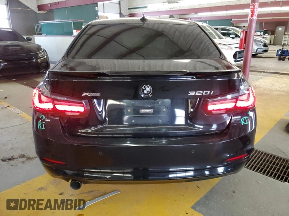 2016 BMW 3 Series 320i xDrive with VIN WBA8A3C53GK690928, listed as a Copart auction lot 44220595 with 123,148 mi miles and Salvage Title. Bid and sale history available at DreamBid. Image 6.