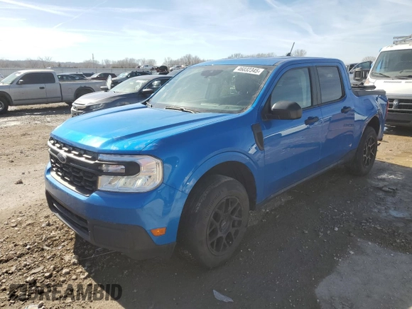 2022 Ford Maverick XL z VIN 3FTTW8F92NRA44668, wystawiony jako Copart lot #46032345 z przebiegiem Nie podano mil oraz Szkoda całkowita • Salvage title. Historia ofert i sprzedaży dostępna na DreamBid. Obrazek 1.