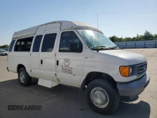 2006 Ford Econoline Cargo with VIN 1FTSS34L56HA71231, listed as a Copart auction lot 53383235 with 186,021 mi miles and Clean Title. Bid and sale history available at DreamBid. Image 4.
