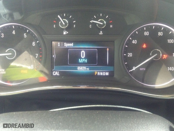 2018 Buick Encore Preferred II with VIN KL4CJBSBXJB724413, listed as a IAAI auction lot 37042731 with 65829 miles. Bid and sale history available at carsss.com. Image 7.