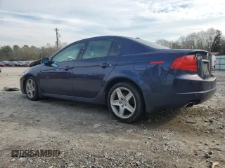 2006 Acura TL with VIN 19UUA66266A025824, listed as a Copart auction lot 42804575 with 215,163 mi miles and Salvage Title. Bid and sale history available at carsss.com. Image 2.