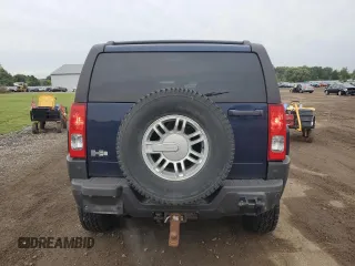 2008 Hummer H3 SUV with VIN 5GTEN13E588105398, listed as a Copart auction lot 73496344 with 132,122 mi miles and Clean Title. Bid and sale history available at carsss.com. Image 6.