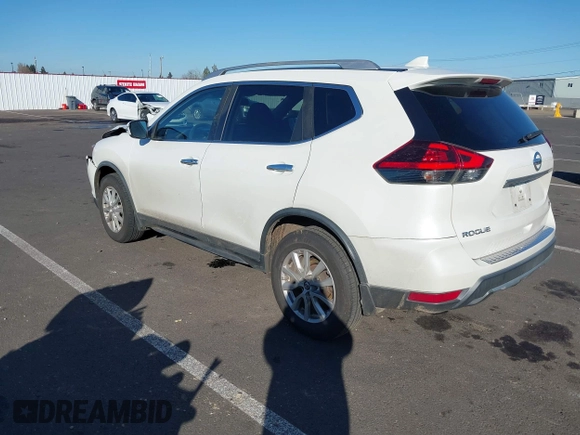 2018 Nissan Rogue SV with VIN KNMAT2MV8JP561410, listed as a IAAI auction lot 41691135 with 76,922 mi miles. Bid and sale history available at carsss.com. Image 3.