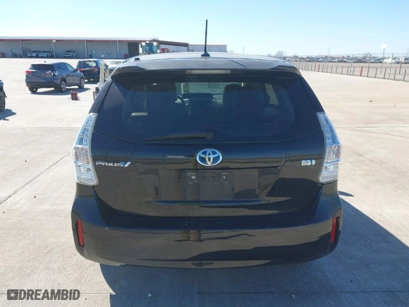 2012 Toyota Prius v Two with VIN JTDZN3EU4C3066057, listed as a IAAI auction lot 41771049 with NaN miles. Bid and sale history available at carsss.com. Image 16.