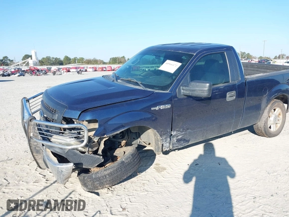 2014 Ford F-150 XL with VIN 1FTMF1EFXEKE61365, listed as a IAAI auction lot 40966472 with 174,372 mi miles and . Bid and sale history available at DreamBid. Image 6.