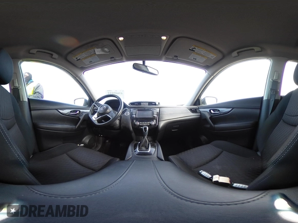2017 Nissan Rogue SV with VIN KNMAT2MV9HP537448, listed as a IAAI auction lot 41609222 with 71,971 mi miles. Bid and sale history available at carsss.com. Image 19.