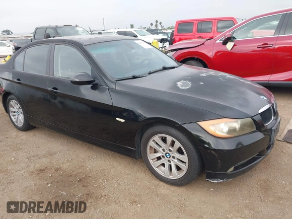 2007 BMW 3 Series 328i with VIN WBAVC53517FZ80487, listed as a IAAI auction lot 42643410 with 225,942 mi miles and . Bid and sale history available at DreamBid. Image 1.