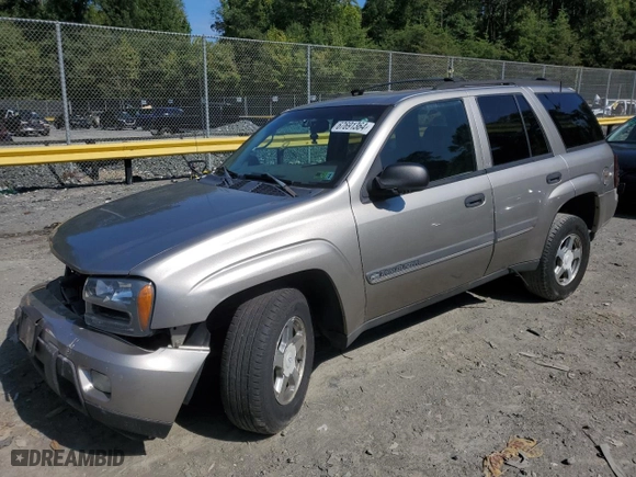 2002 Chevrolet TrailBlazer LS with VIN 1GNDT13S922370986, listed as a Copart auction lot 79159464 with 0 mi miles and Non Repairable. Bid and sale history available at carsss.com. Image 1.