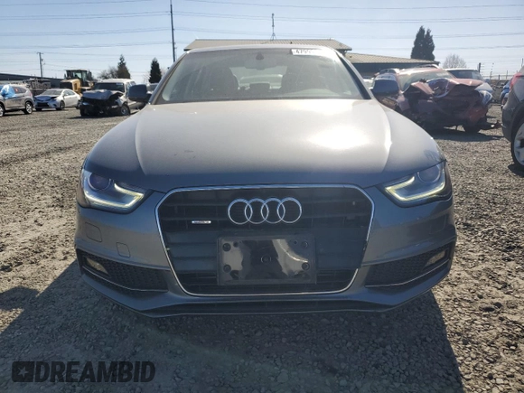2014 Audi A4 Premium Plus with VIN WAUFFAFL9EN024238, listed as a Copart auction lot 47999085 with 64,774 mi miles and Salvage Title. Bid and sale history available at carsss.com. Image 5.