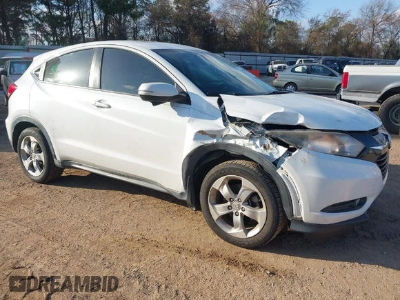 2016 Honda HR-V EX with VIN 3CZRU5H55GM737138, listed as a IAAI auction lot 41521356 with 140,307 mi miles. Bid and sale history available at carsss.com. Image 1.