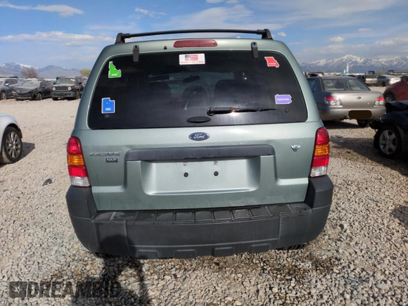 2006 Ford Escape XLT with VIN 1FMYU93166KC50125, listed as a Copart auction lot 53050325 with 136,456 mi miles and Salvage Title. Bid and sale history available at carsss.com. Image 6.