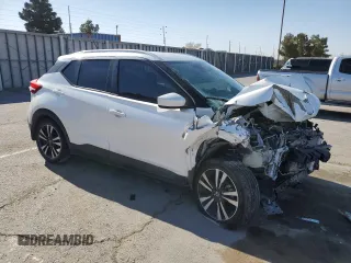 2020 Nissan Kicks SV z VIN 3N1CP5CV5LL545425, wystawiony jako Copart lot #52354285 z przebiegiem 52 245 mil mil oraz Szkoda całkowita • Salvage title. Historia ofert i sprzedaży dostępna na DreamBid. Obrazek 4.