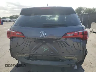 2017 Acura RDX Advance with VIN 5J8TB3H74HL011041, listed as a Copart auction lot 55409695 with 65,527 mi miles and Salvage title. Bid and sale history available at DreamBid. Image 6.