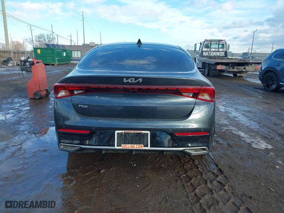 2022 Kia K5 EX with VIN 5XXG34J24NG154133, listed as a IAAI auction lot 41463514 with 26,449 mi miles. Bid and sale history available at carsss.com. Image 17.