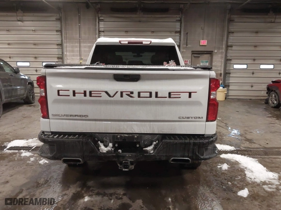 2019 Chevrolet Silverado 1500 Custom Trail Boss with VIN 3GCPYCEF6KG250539, listed as a IAAI auction lot 41592352 with 135,612 mi miles. Bid and sale history available at carsss.com. Image 16.