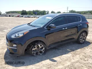 2020 Kia Sportage EX with VIN KNDPN3AC5L7821164, listed as a Copart auction lot 60268585 with 75,735 mi miles and Salvage title. Bid and sale history available at DreamBid. Image 1.