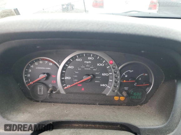2003 Honda Pilot EX z VIN 2HKYF18763H581343, wystawiony jako Copart lot #60804525 z przebiegiem 236 636 mil mil oraz Szkoda całkowita • Salvage title. Historia ofert i sprzedaży dostępna na DreamBid. Obrazek 9.