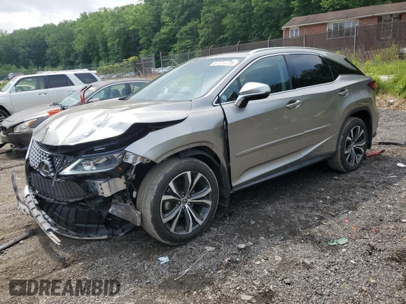 2020 Lexus RX 350 z VIN 2T2HZMDA7LC214475, wystawiony jako Copart lot #57374175 z przebiegiem 41 785 mil mil oraz Szkoda całkowita • Salvage title. Historia ofert i sprzedaży dostępna na DreamBid. Obrazek 1.