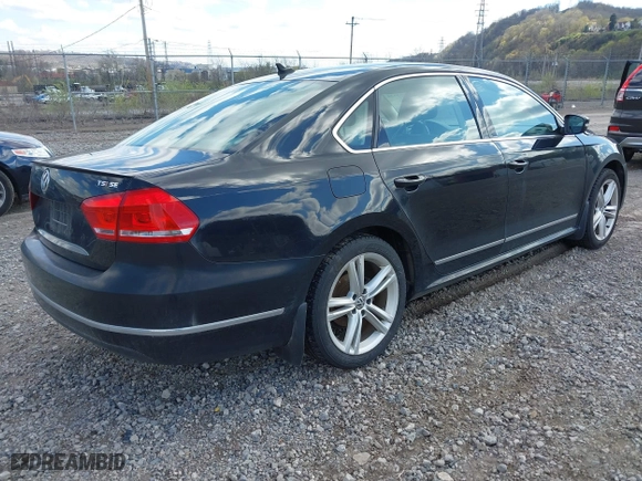 2015 Volkswagen Passat 1.8T Sport with VIN 1VWBT7A35FC062984, listed as a IAAI auction lot 42053939 with 106,095 mi miles. Bid and sale history available at carsss.com. Image 4.