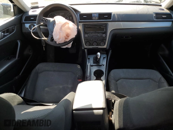 2014 Volkswagen Passat S with VIN 1VWAT7A3XEC035743, listed as a Copart auction lot 52096115 with Not provided miles and Salvage title. Bid and sale history available at DreamBid. Image 8.