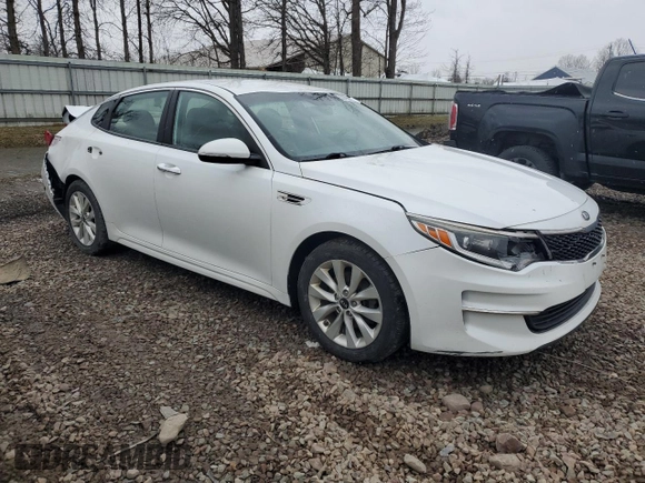 2016 Kia Optima LX with VIN 5XXGT4L3XGG009395, listed as a Copart auction lot 52696615 with 115,780 mi miles and Salvage title. Bid and sale history available at DreamBid. Image 4.