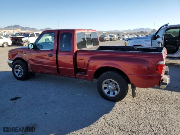 2002 Ford Ranger XL Fleet with VIN 1FTYR44U62TA37293, listed as a Copart auction lot 89411535 with 149,061 mi miles and Salvage Title. Bid and sale history available at carsss.com. Image 2.