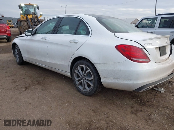 2017 Mercedes-Benz C 300 with VIN 55SWF4KB0HU224329, listed as a IAAI auction lot 41037132 with 62,759 mi miles and . Bid and sale history available at carsss.com. Image 3.
