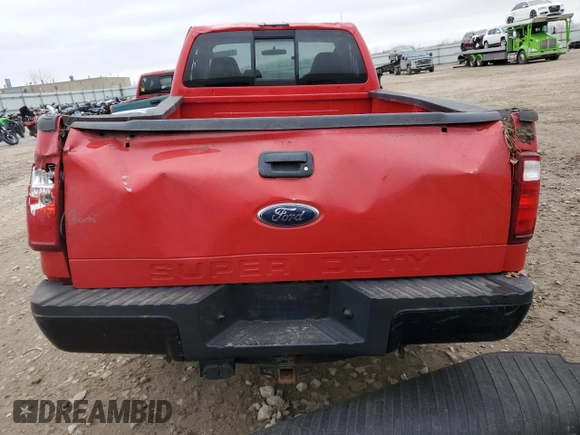 2010 Ford F-250 XL with VIN 1FTNF2B5XAEA21709, listed as a Copart auction lot 84045724 with 182,256 mi miles and Non repairable. Bid and sale history available at DreamBid. Image 6.