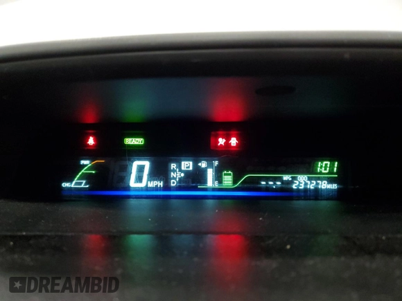 2012 Toyota Prius Two with VIN JTDZN3EUXC3170990, listed as a Copart auction lot 51232985 with 237,278 mi miles and Salvage Title. Bid and sale history available at DreamBid. Image 9.