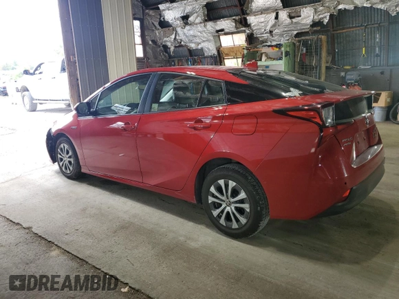2019 Toyota Prius LE z VIN JTDL9RFU3K3005566, wystawiony jako Copart lot #73356914 z przebiegiem 49 028 mil mil oraz Nie do naprawy • Non repairable. Historia ofert i sprzedaży dostępna na DreamBid. Obrazek 2.