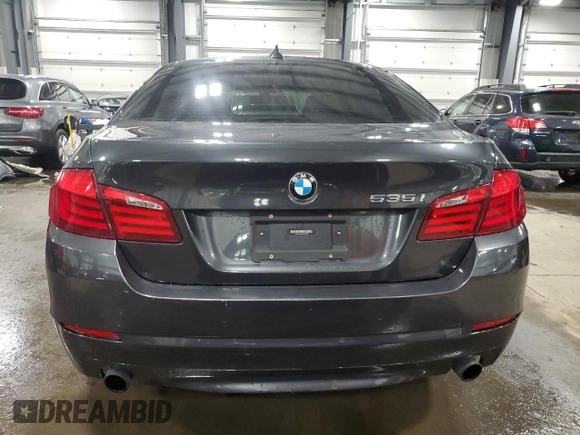 2012 BMW 5 Series 535i xDrive z VIN WBAFU7C56CDU59798, wystawiony jako Copart lot #84468134 z przebiegiem 181 664 mil mil oraz Szkoda całkowita • Salvage title. Historia ofert i sprzedaży dostępna na DreamBid. Obrazek 6.