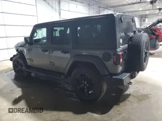 2021 Jeep Wrangler Unlimited Sport S with VIN 1C4HJXDN5MW859800, listed as a Copart auction lot 85436824 with 40,010 mi miles and Salvage Title. Bid and sale history available at carsss.com. Image 2.