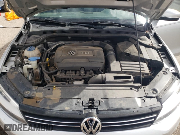 2014 Volkswagen Jetta SE with VIN 3VWD07AJ4EM427734, listed as a Copart auction lot 55093165 with 117,260 mi miles and Salvage title. Bid and sale history available at DreamBid. Image 11.