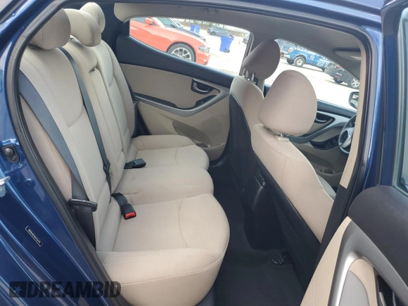 2016 Hyundai Elantra SE with VIN 5NPDH4AE0GH753374, listed as a Copart auction lot 61008175 with 128,187 mi miles and Salvage title. Bid and sale history available at DreamBid. Image 10.