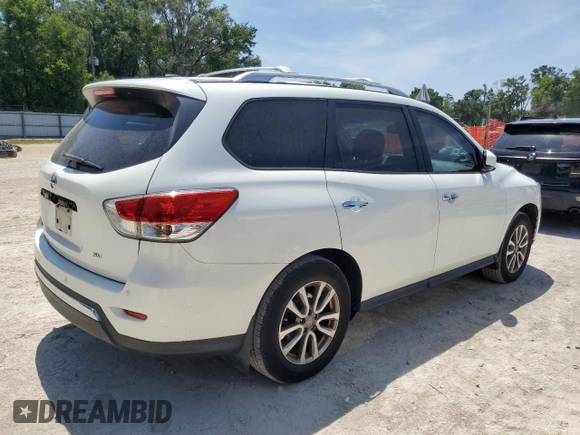 2015 Nissan Pathfinder SV с VIN 5N1AR2MN8FC666425, выставлен на аукционе Copart как лот 57183195 с пробегом 169 240 миль миль и Списание • Salvage title. История ставок и продаж доступна на DreamBid. Изображение 3.