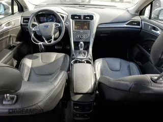 2014 Ford Fusion Titanium with VIN 3FA6P0SU0ER269439, listed as a Copart auction lot 52685265 with 150,992 mi miles and Salvage title. Bid and sale history available at DreamBid. Image 8.