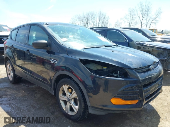 2016 Ford Escape S with VIN 1FMCU0F73GUB94060, listed as a IAAI auction lot 42105995 with 76,758 mi miles. Bid and sale history available at carsss.com. Image 1.