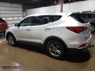 2017 Hyundai Santa Fe Sport 2.4L with VIN 5XYZTDLB2HG441525, listed as a Copart auction lot 49873315 with 136,576 mi miles and Salvage Title. Bid and sale history available at carsss.com. Image 2.
