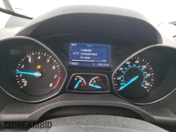 2014 Ford Escape SE with VIN 1FMCU9G90EUA52010, listed as a Copart auction lot 55410485 with 209,125 mi miles and Clean Title. Bid and sale history available at carsss.com. Image 9.