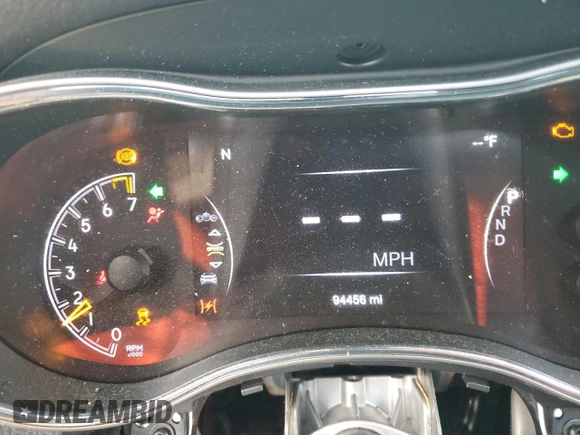 2020 Jeep Grand Cherokee Altitude with VIN 1C4RJEAG8LC337970, listed as a Copart auction lot 53817895 with 94,456 mi miles and Salvage title. Bid and sale history available at DreamBid. Image 9.