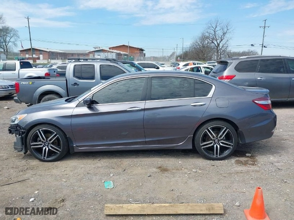 2016 Honda Accord Sedan Sport with VIN 1HGCR2F57GA093297, listed as a IAAI auction lot 41875809 with 90,057 mi miles. Bid and sale history available at carsss.com. Image 15.