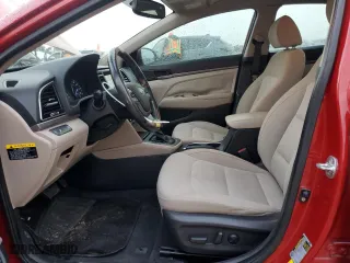 2017 Hyundai Elantra SE with VIN KMHD84LFXHU409298, listed as a Copart auction lot 88485135 with 73,457 mi miles and Salvage Title. Bid and sale history available at carsss.com. Image 7.