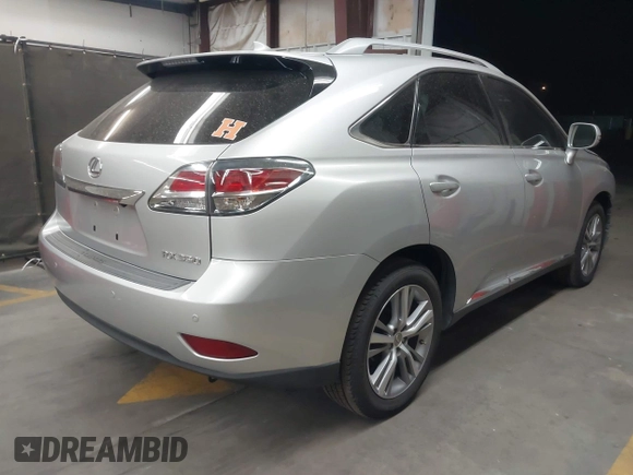 2015 Lexus RX 350 with VIN 2T2ZK1BA7FC154390, listed as a IAAI auction lot 42034715 with 125,641 mi miles and . Bid and sale history available at DreamBid. Image 4.