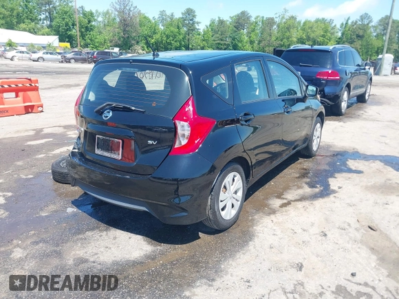 2019 Nissan Note SV with VIN 3N1CE2CP3KL362898, listed as a IAAI auction lot 42170567 with 69,932 mi miles and . Bid and sale history available at DreamBid. Image 4.