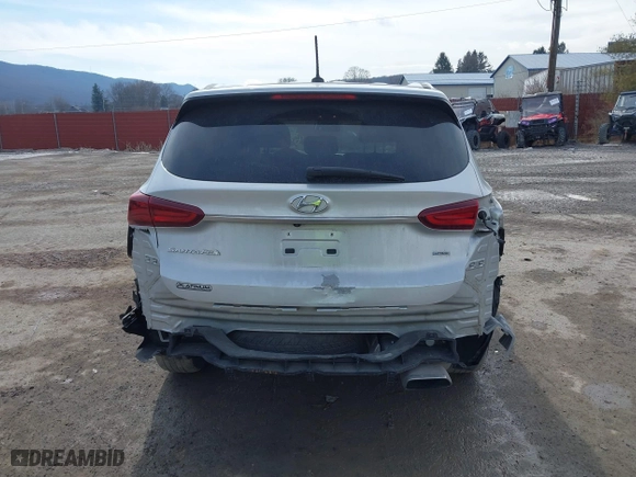 2020 Hyundai Santa Fe SE with VIN 5NMS2CAD6LH168588, listed as a IAAI auction lot 41643427 with 50,446 mi miles. Bid and sale history available at carsss.com. Image 17.